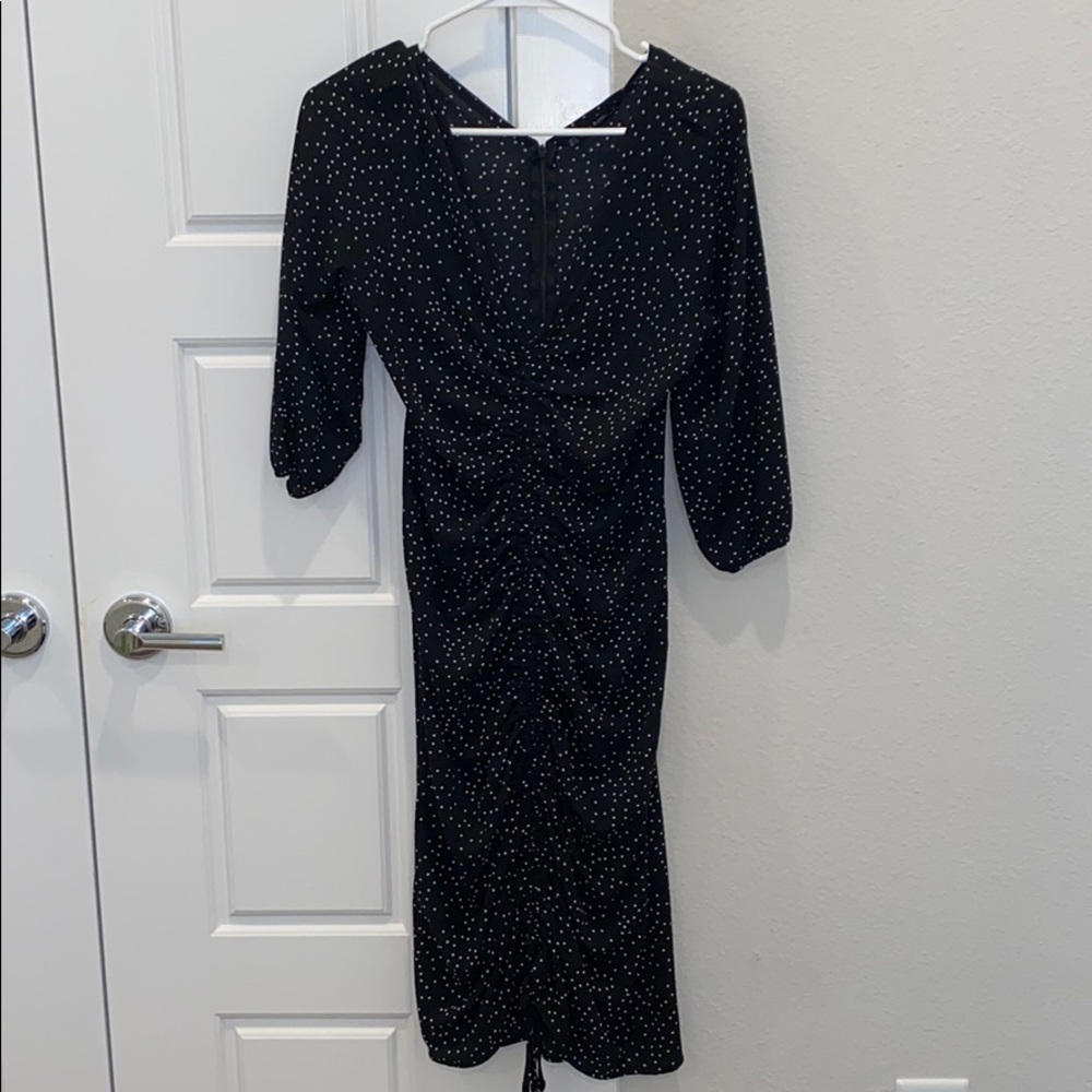 Zara ruched dress!